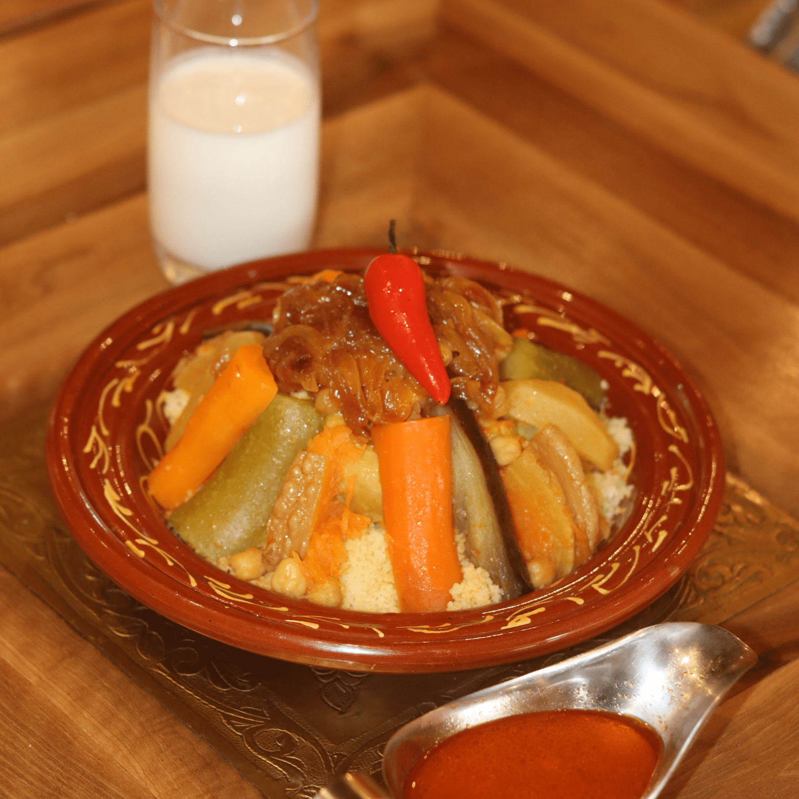 Couscous marocain à Marrakech