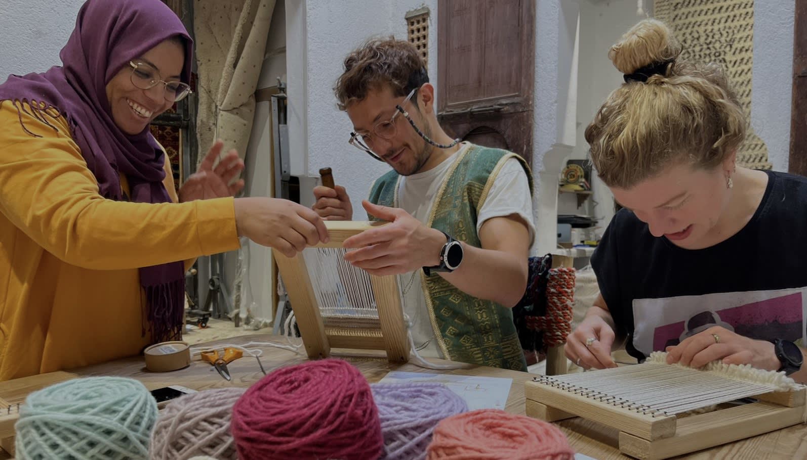 Atelier artisanal à marrakech