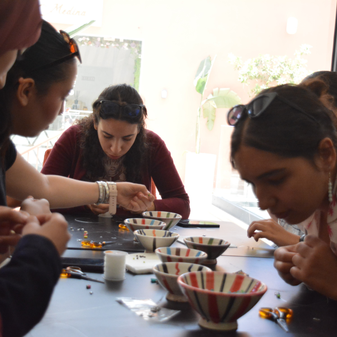 Atelier création de bijoux à Marrakech
